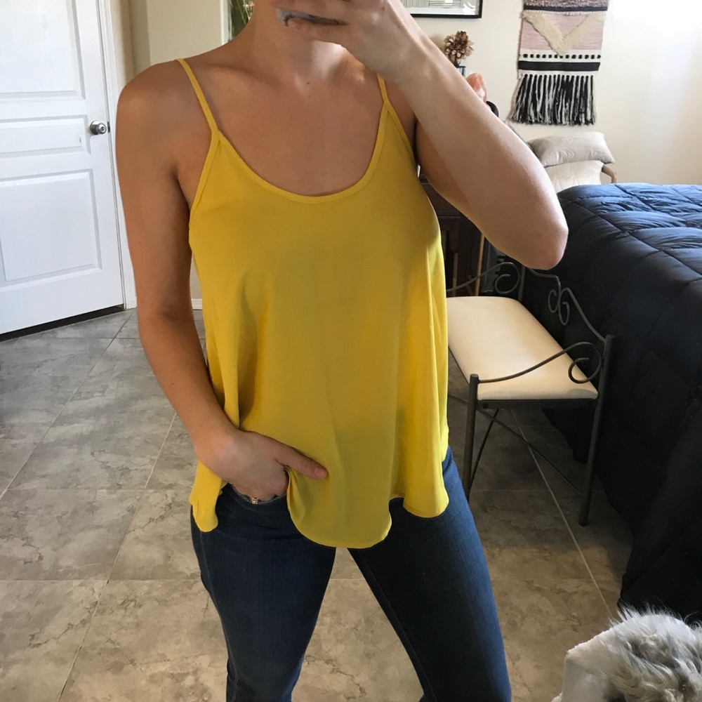 NWT Vibrant Yellow Tank Top